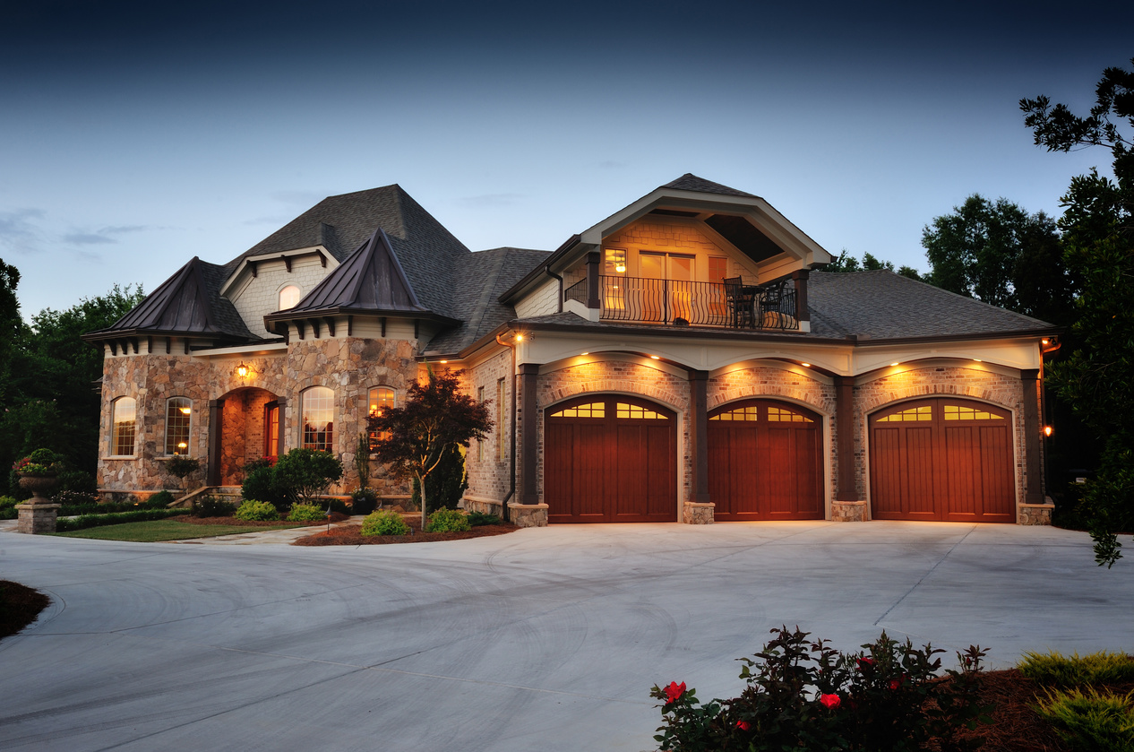 Luxury Home in The Evening